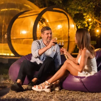 Туалеты и душевые в глэмпинге — варианты исполнения